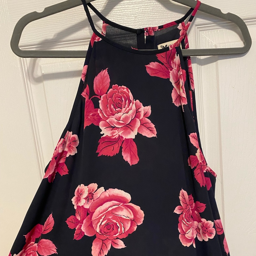Show Me Your Mumu pink and navy top.